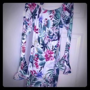 Off Shoulder One Piece Jumpsuit